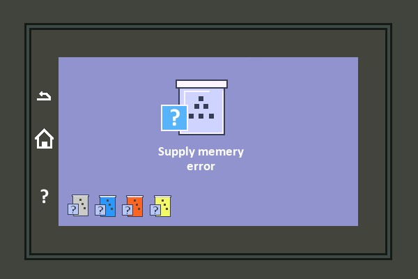 Hp Sarf Malzemesi Bellek Hatası