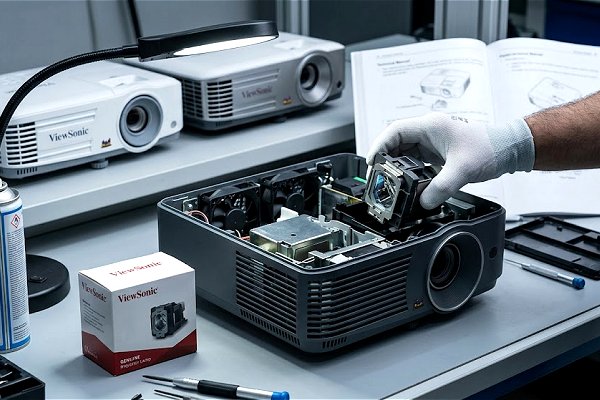 Viewsonic Projeksiyon Lamba Değişimi Ankara