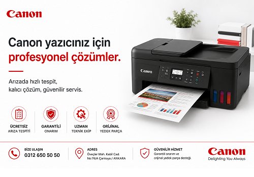 Ankara Canon Fotokopi Servisi