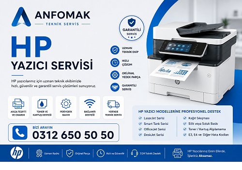 Öveçler HP Servisi iletişim